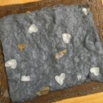 dryer lint mixture